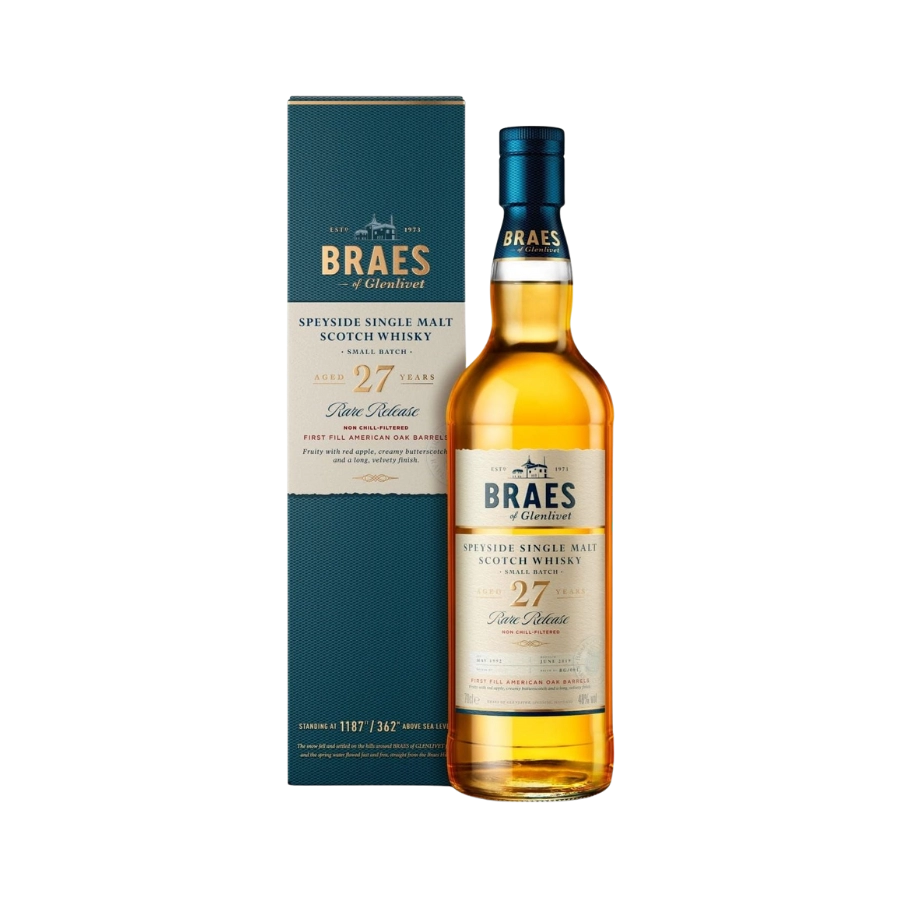 Rượu Whisky Braes of Glenlivet 27 Year Old Rare Release