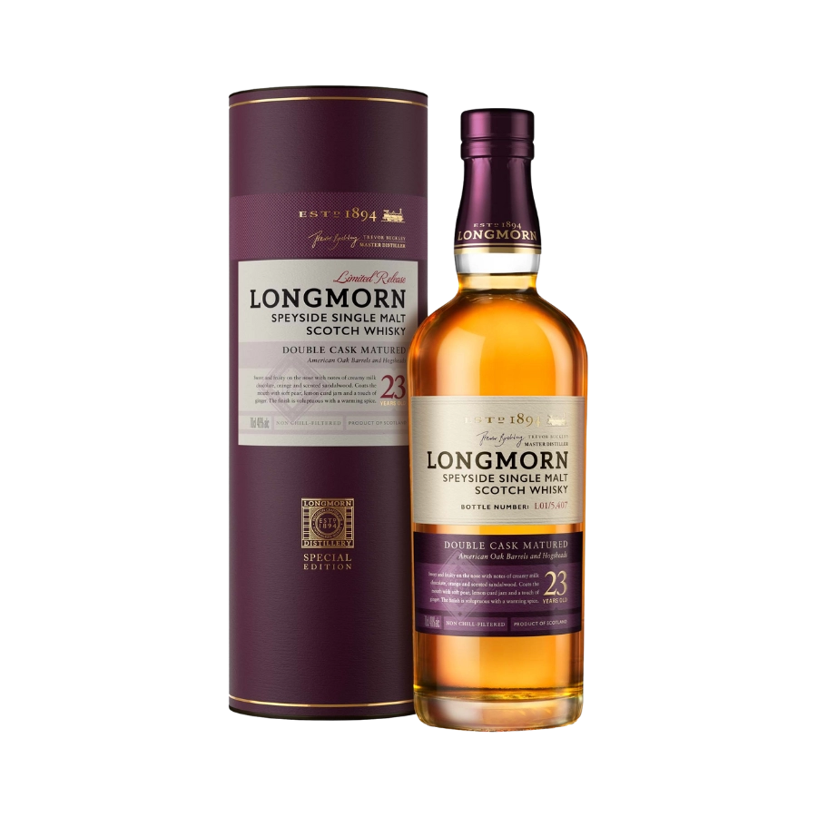 Rượu Whisky Longmorn 23 Year Old Double Cask
