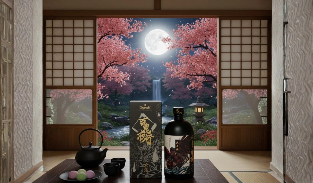 Rượu Whisky Nhật Togouchi Hyakki Yakou Series Daitengu Đại Thiên Cẩu