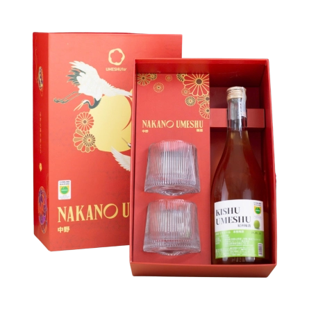 Rượu Mơ Nhật Umeshu Nakano Kishu Vị Truyền Thống Hộp Quà Tết 2026
