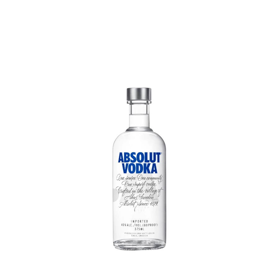 Rượu Vodka Thụy Điển Absolut 375ml