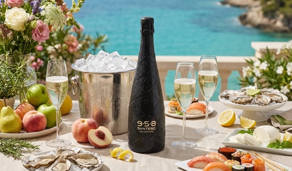 Rượu Sparkling Ý Santero 958 Millesimato