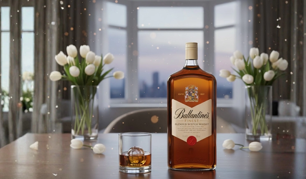 Rượu Whisky Ballantine's Finest 3000ml Không Kèm Giá Đỡ