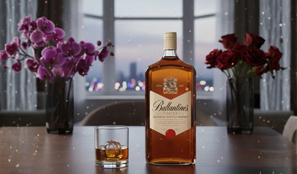 Whisky Ballantine's Finest 3000ml Không Kèm Giá Đỡ
