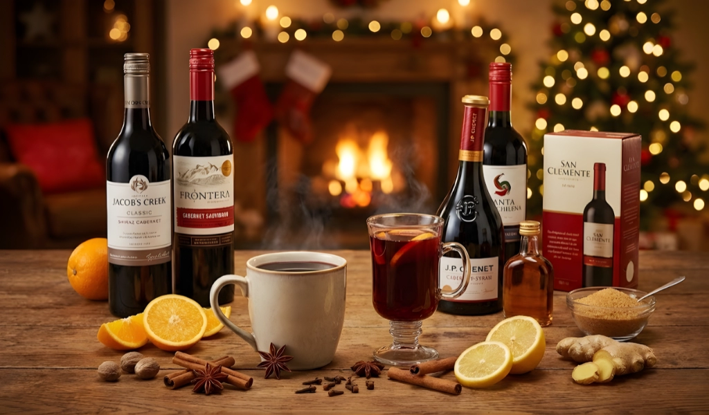 Rượu Giáng Sinh Ấm Cúng