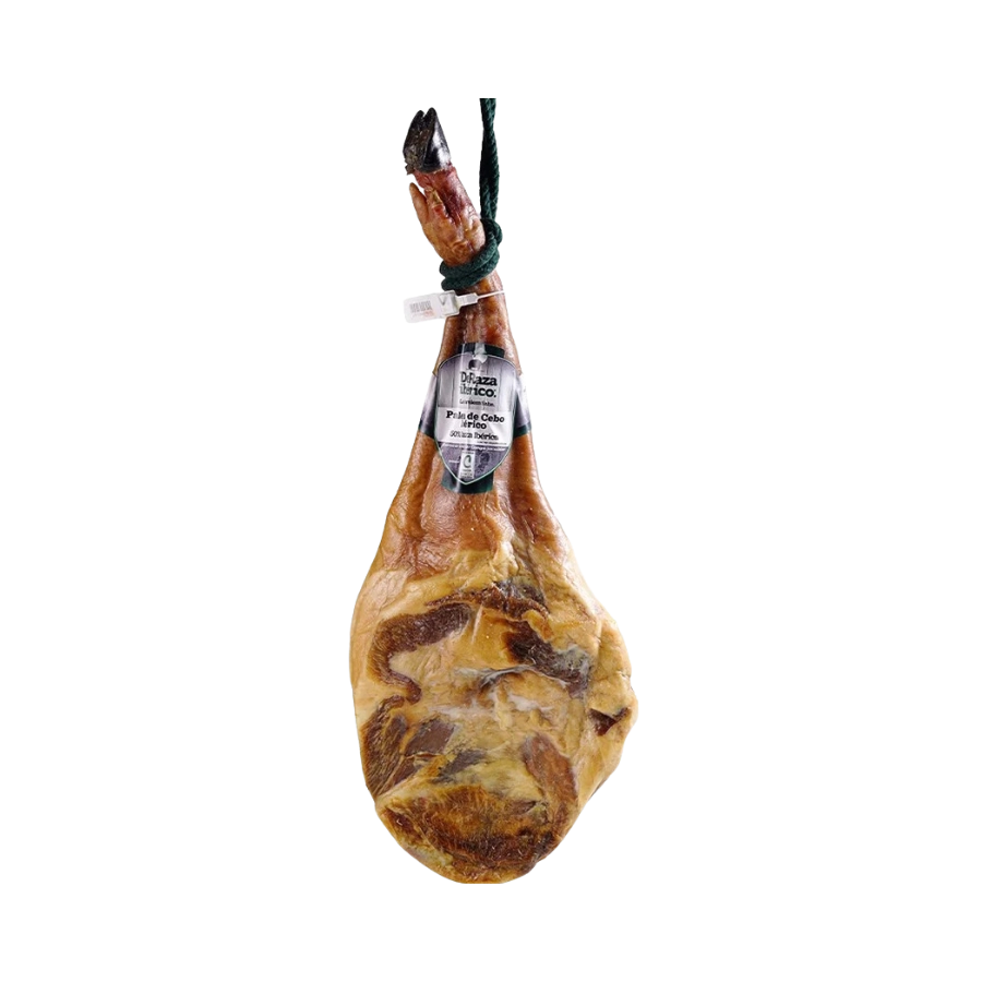 Đùi Heo Muối Deraza Iberico Cebo Đùi Trước Có Xương