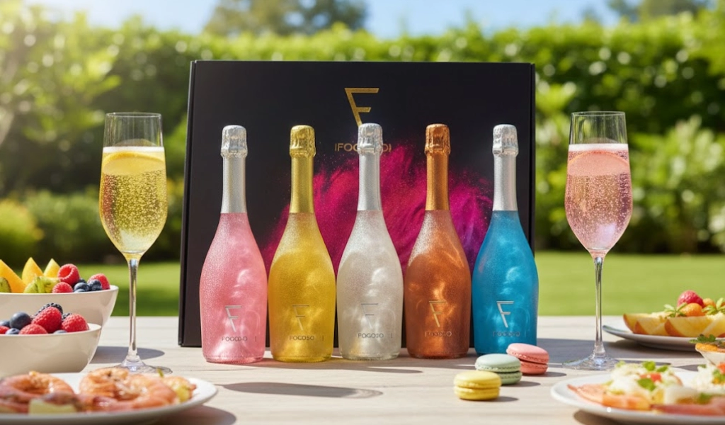 Fogoso Hộp Quà Tết 2026 Hộp 5 Chai Rực Rỡ