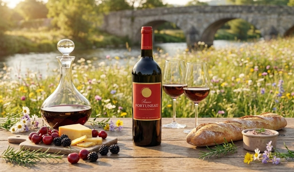 Rượu Vang Đỏ Pháp Fortuneau Reserve Bordeaux Superieur