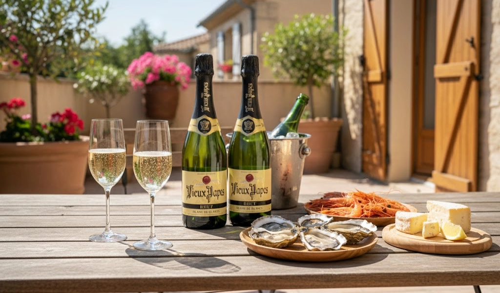 Vieux Papes Blanc De Blancs Brut Chất Lượng