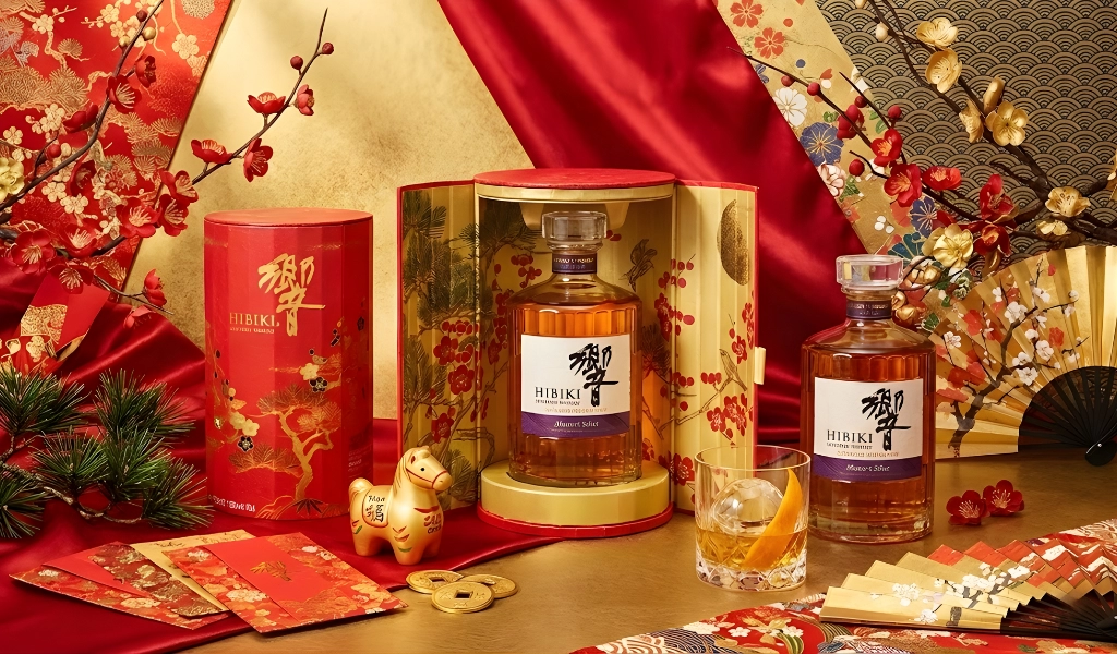 Rượu Whisky Nhật Hibiki Master's Select Hộp Quà Tết 2026