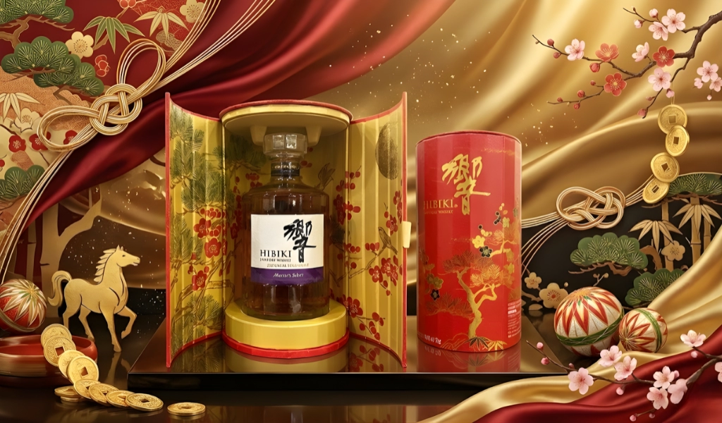 Whisky Nhật Hibiki Master's Select Hộp Quà Tết 2026