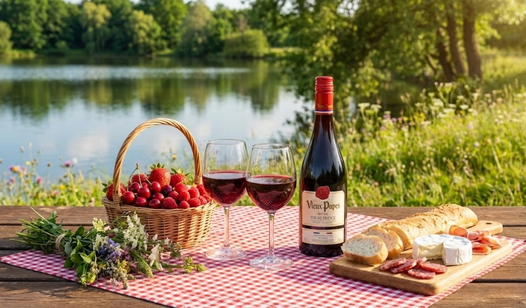 Rượu Vang Đỏ Pháp Vieux Papes Rouge