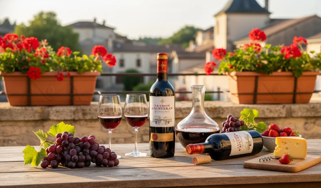 Rượu Vang Đỏ Pháp La Croix d'Austeran Bordeaux Rouge