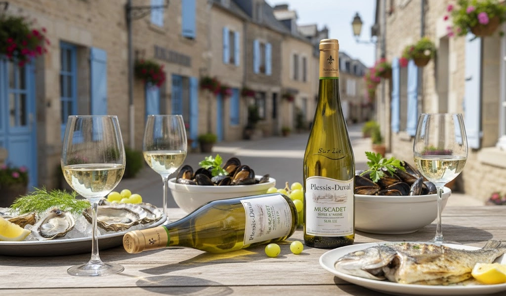 Rượu Vang Trắng Pháp Plessis Duval Muscadet Sevre Et Maine