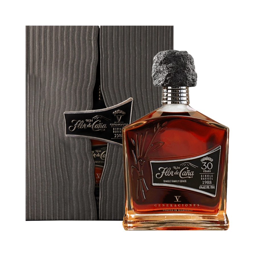Rượu Rum Nicaragua Flor de Cana 30 Year Old V Generaciones