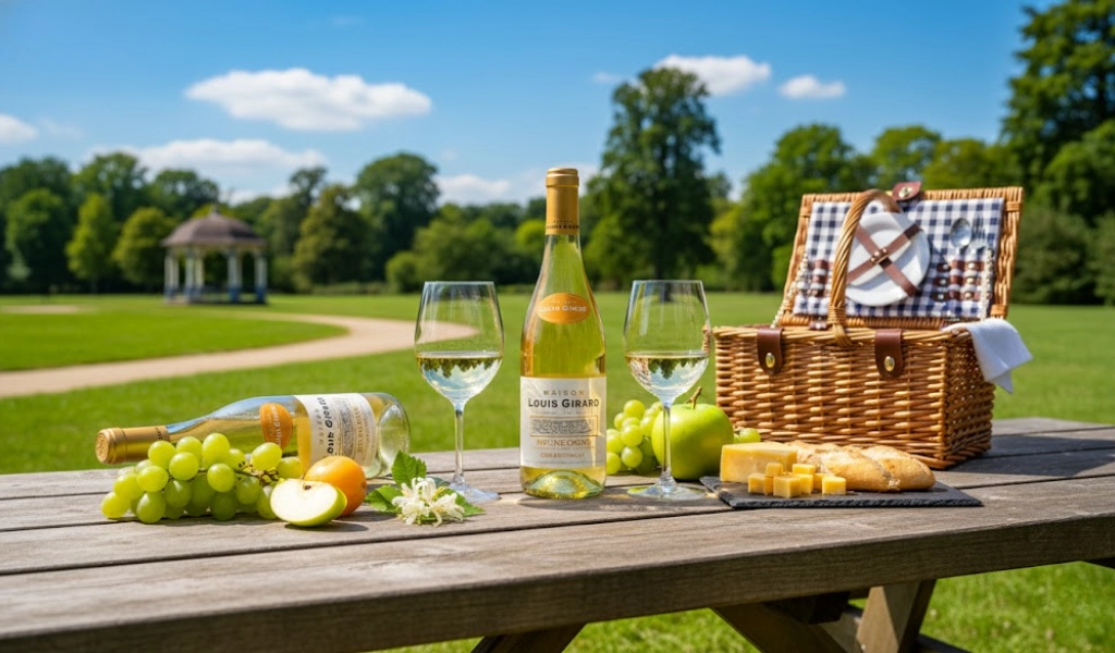 Rượu Vang Trắng Pháp Bourgogne AOC Chardonnay