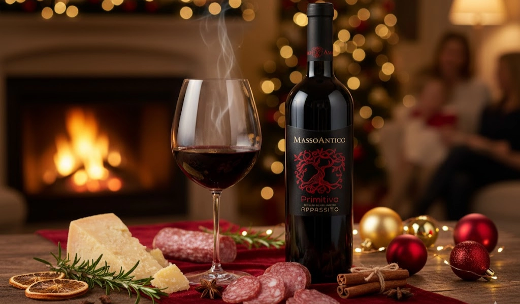 Vang Ý Primitivo Giáng Sinh Thanh Lịch