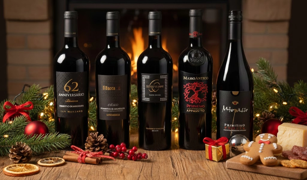 Vang Ý Primitivo Giáng Sinh Ấm Áp