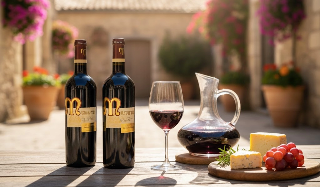 Menuts Bordeaux Rouge Mềm Mại