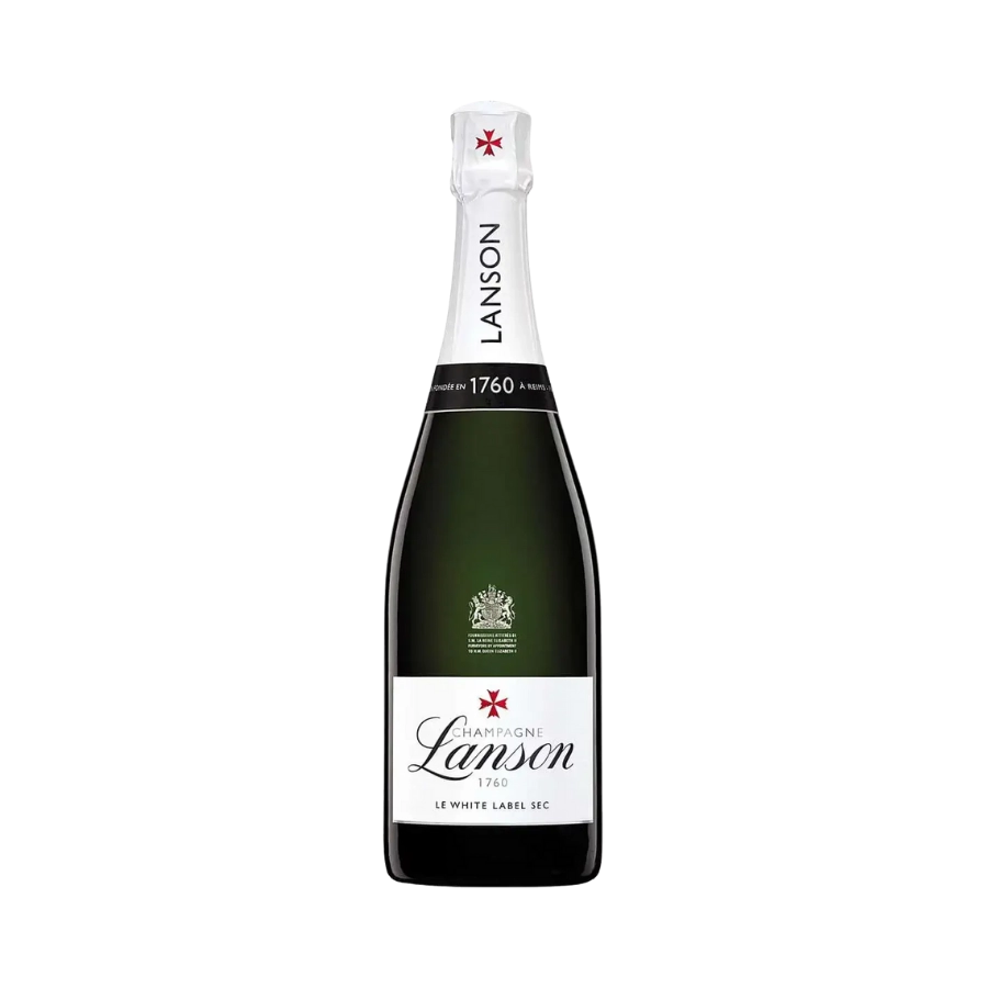 Rượu Champagne Pháp Lanson Le White Label Sec