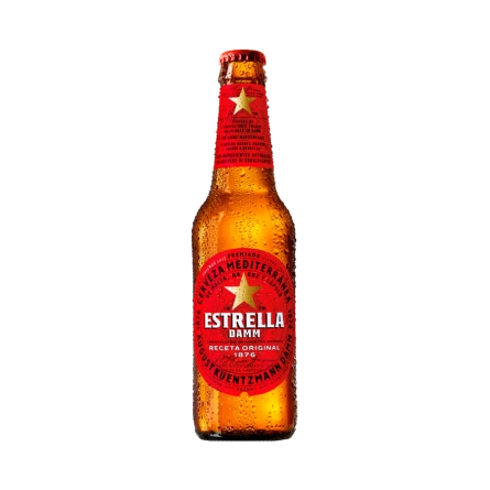 Bia Tây Ban Nha Estrella Damm (Chai)