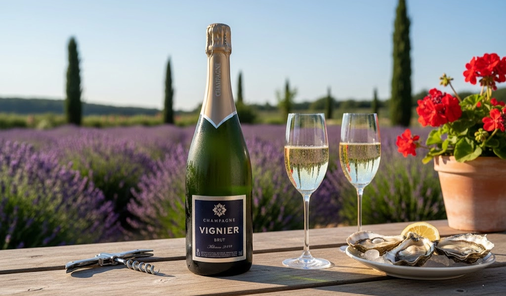  Champagne Vignier Brut 750ml Thanh Nhã