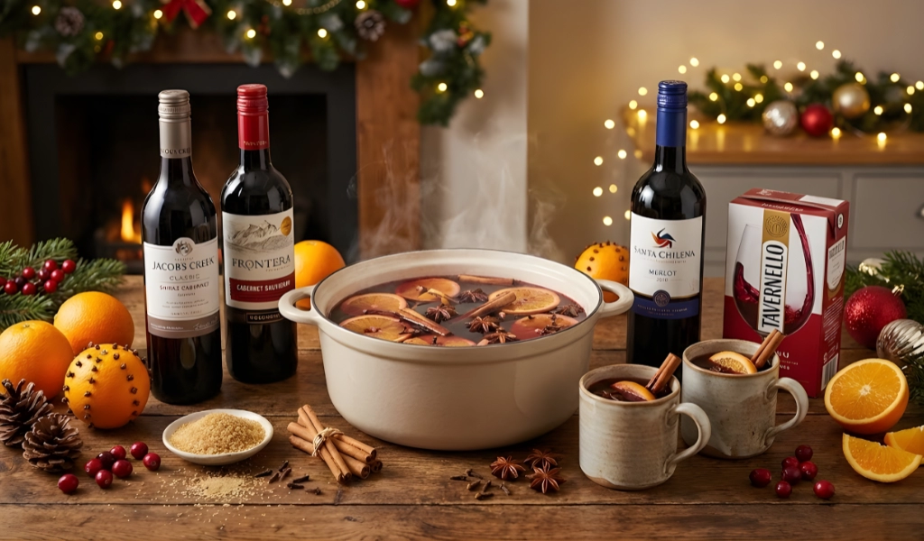 Cách Nấu Rượu Mulled Wine Chuẩn Vị Giáng Sinh Cổ Điển