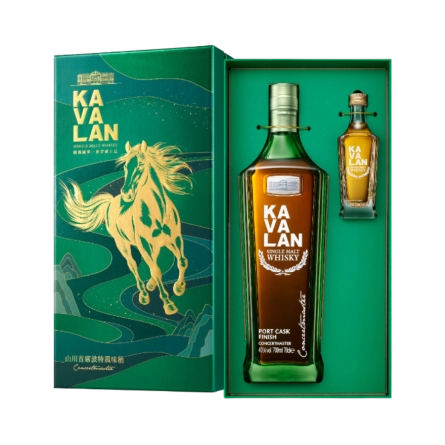 Rượu Whisky Kavalan Concertmaster Port Cask Finish Hộp Quà Tết 2026
