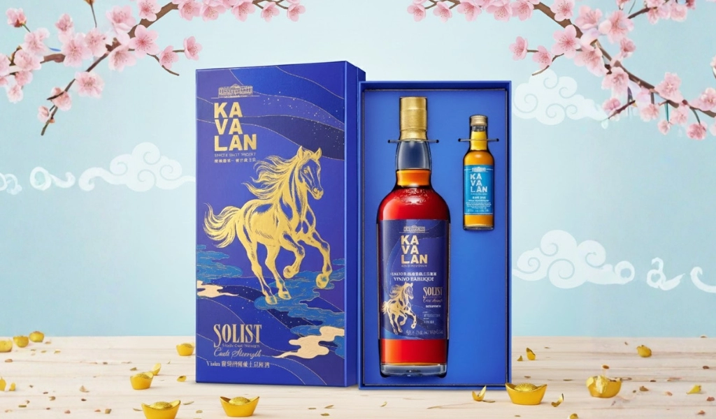 Whisky Kavalan Solist Vinho Barrique Cask Strength Hộp Quà Tết 2026
