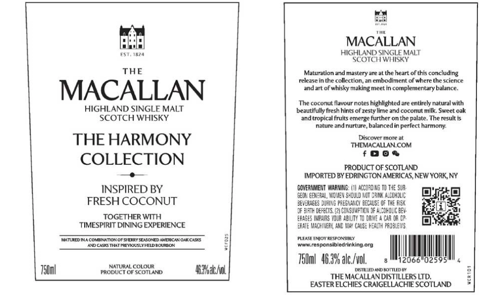 BST Macallan Harmony Collection
