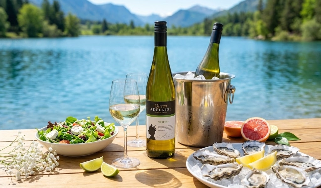 Rượu Vang Trắng Úc Queen Adelaide Riesling