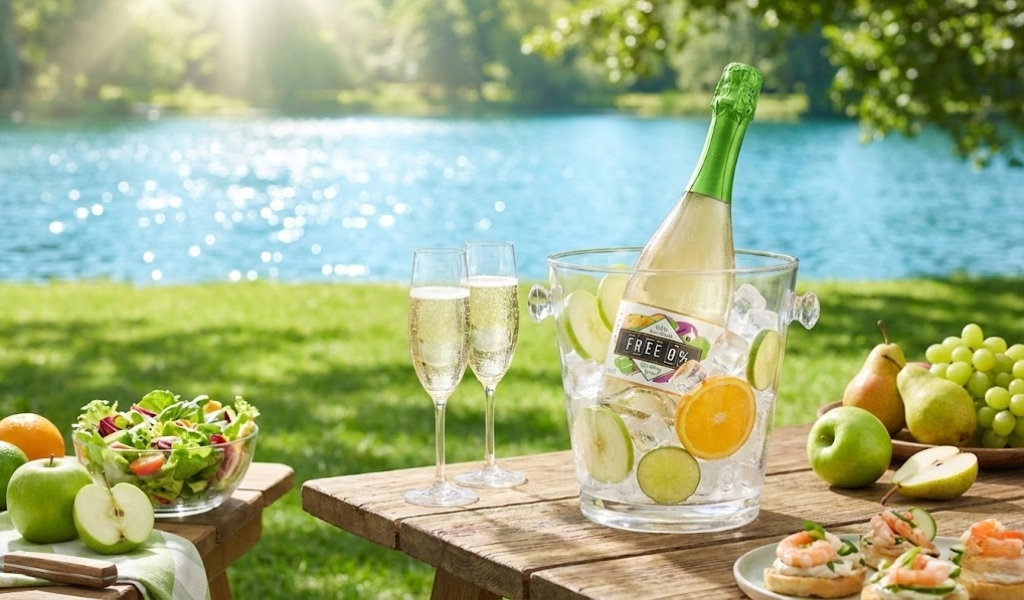 Free 0% White Sparkling