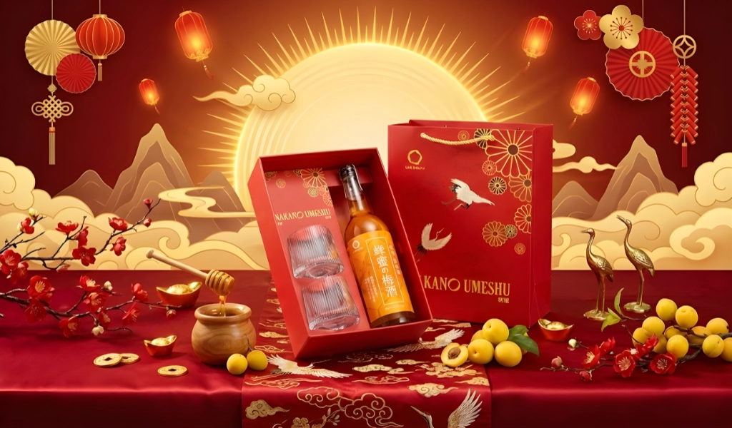 Nakano Blueberry Vị Việt Quất Hộp Quà Tết 2026