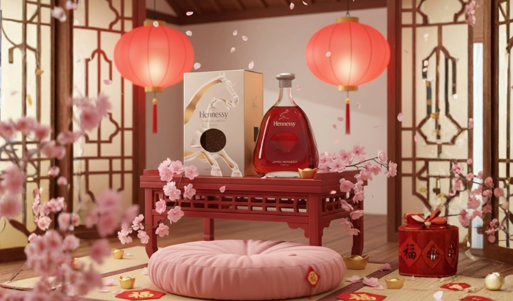 Rượu Cognac Hennessy James