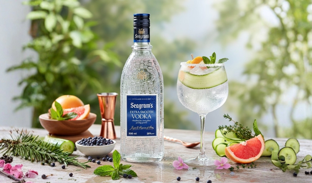 Rượu Vodka Mỹ Seagram 500ml