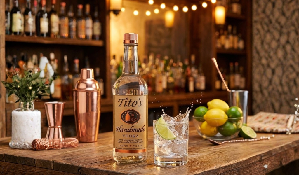 Rượu Vodka Mỹ Tito's