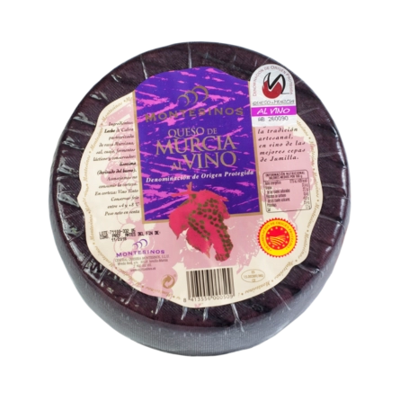Phô Mai Montesinos Murcia Ủ Rượu Vang 350g