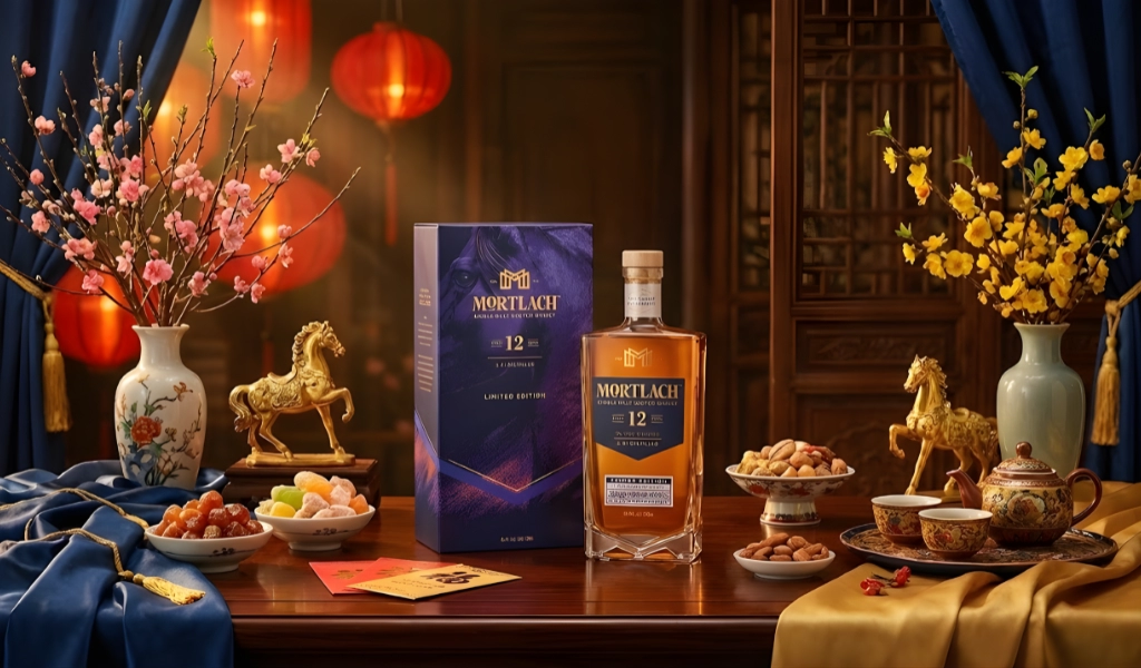 Mortlach 12 Year Old Wee Witchie Taiwan Edition Hộp Quà Tết 2026