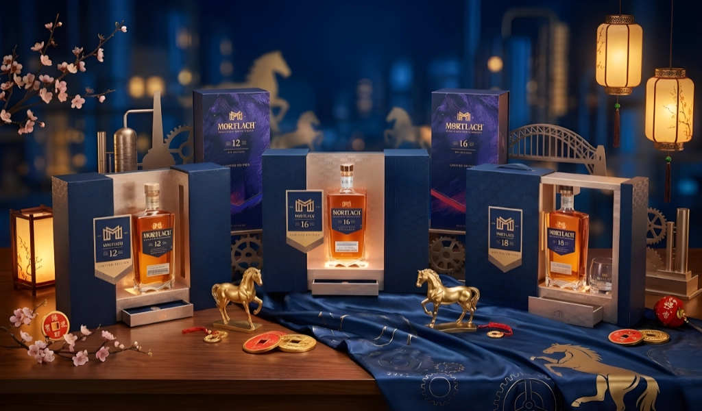 Trọn Bộ Rượu Tết 2026 Mortlach Đánh Thức Bản Lĩnh Năm Ngựa