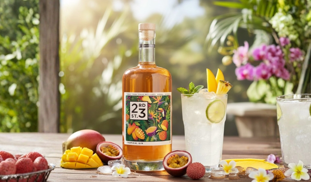 Rượu Gin Úc 23rd Street Distillery Tropical Gin