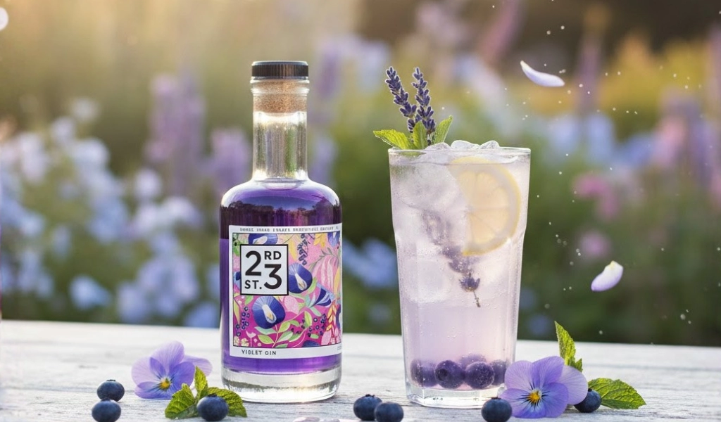 Gin Úc 23rd Street Distillery Violet Gin 200ml