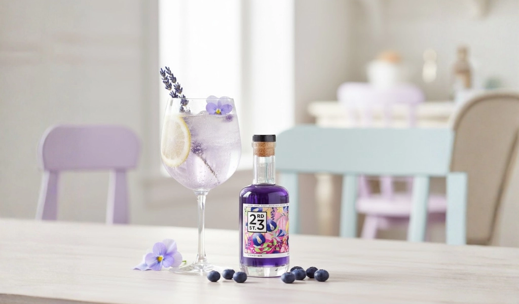 Rượu Gin Úc 23rd Street Distillery Violet Gin 200ml