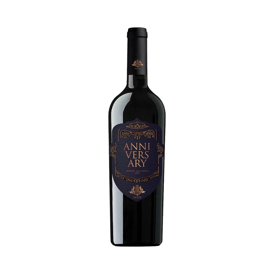 Rượu Vang Đỏ Ý Nativ Anniversary Irpinia Aglianico