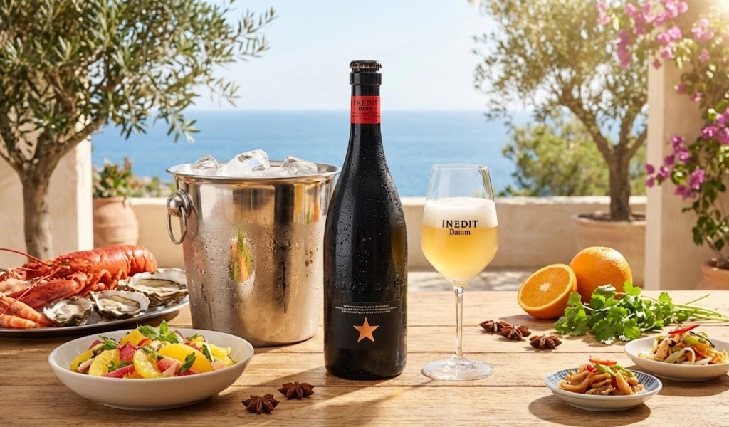 Bia Tây Ban Nha Inedit Damm 750ml