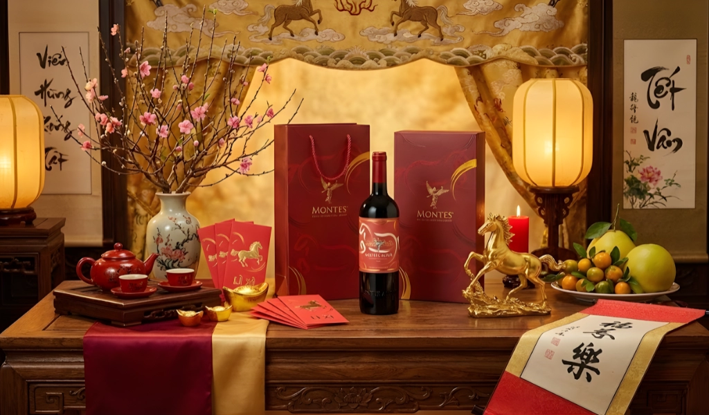 Rượu Vang Montes Tết Bính Ngọ