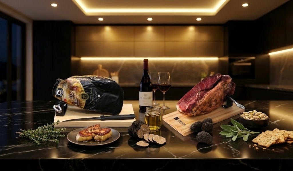 Đùi Heo Mini El Conchel Duroc Gran Reserva Truffle