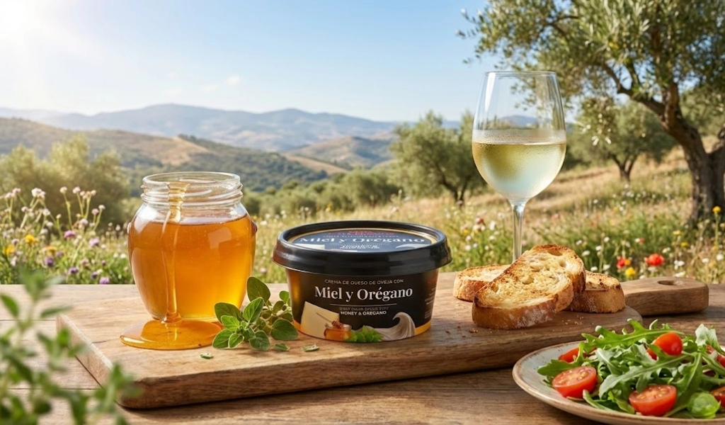 Phô Mai Vega Kem Mật Ong - Lá Kinh Giới 125g