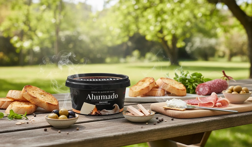 Phô Mai Vega Kem Xông Khói 125g Mộc Mạc