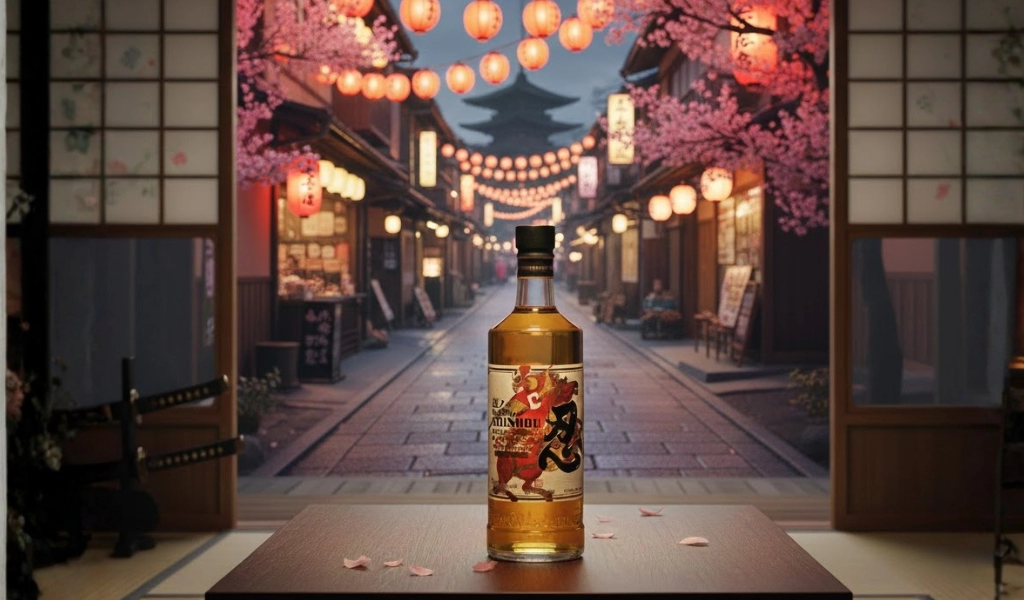 Rượu Whisky Nhật Shinobu Bourbon Based Blended Mizunara Oak Finish