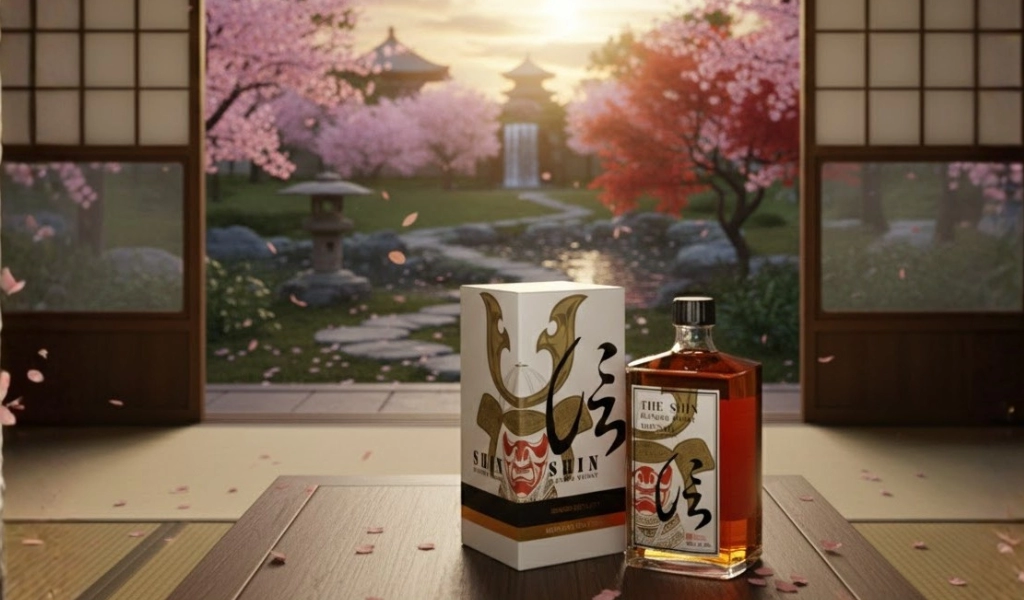Rượu Whisky Nhật The Shin Blended Mizunara Japanese Oak Finish